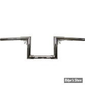 GUIDON Z-BAR STYLE - GUIDON L.A CHOPPERS - OLD SCHOOL - WEB Z - 6" - CHROME