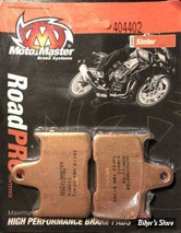 PLAQUETTES -  41300053 - MOTO MASTER - ROADPRO BRAKE PADS - METAL FRITTE - 404402