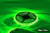 BANDE DE LEDS / ROULEAU - CUSTOM DYNAMICS - LED REEL - 600 LED'S - LONGUEUR 5 METRES - COULEUR : VERT