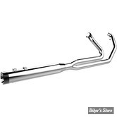 ECHAPPEMENT KHROME WERKS - 2EN1 TWO STEP HEADERS - TOURING 09/16 - BILLET TIP / EMBOUT BILLET - CHROME