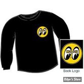 SWEAT SHIRT - MOON - MOON EQUIPPED - COULEUR : NOIR/JAUNE - TAILLE M