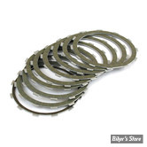 ECLATE C - PIECE N° 09 - DISQUES D'EMBRAYAGE - BIG TWIN & TWIN CAM 98/17 - OEM 37932-98 - BARNETT - CARBONE - 302-30-20013- LA PIECE