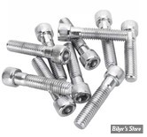 VIS TETE ALLEN / BTR - 7/16-14 X 44.00MM / 1 3/4" - COLONY - CHROME - LE PAQUET DE 10 PIECES