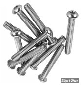 VIS TETE BOMBEE 3/8"-16 X 44.00MM / 1 3/4" - ALLEN - CHROME - LE PAQUET DE 10 PIECES