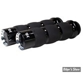 - POIGNEES - KHROME WERKS - TIRAGE ELECTRONIQUE - CUSTOM  HAND GRIPS - AIR CUSHION TURBINE - NOIR - 500130
