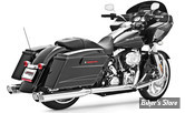 ECHAPPEMENT FREEDOM PERFORMANCE - RACING TRUE DUAL - 2EN2 - TOURING 95/08 - CORPS : CHROME / SORTIE : CHROME