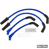 FILS DE BOUGIES ASSEMBLES - TAYLOR  409 PRO RACE SPARK PLUG WIRE - SOFTAIL MILWAUKEE EIGHT - BLEU - 49638