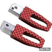 REPOSES PIEDS ARRIERE - SOFTAIL 2018UP  - THRASHIN SUPPLY COMPAGNY - P-54 SLIM FOOTPEGS - 1.375" - ROUGE