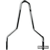 MONTANT DE SISSY BAR - LARGEUR : 11" / 27,95 CM - DRAG SPECIALTIES - ROUND TAPERED - 11" - CHROME