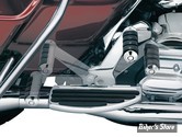 REPOSES PIEDS SUPPLEMENTAIRES POUR PLATEFORMES PASSAGER SPECIFIQUE HD - KURYAKYN - TOURING 07/09 - ADJUSTABLE PASSENGER PEGS - CHROME - 4571