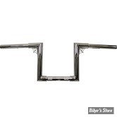 GUIDON Z-BAR STYLE - GUIDON L.A CHOPPERS - OLD SCHOOL - WEB Z - 8" - CHROME