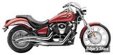 ECHAPPEMENT COBRA - SPEEDSTER SWEPT - KAWASAKI 900 VN VULCAN 06/13 - CHROME