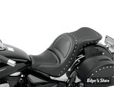 SELLE SADDLEMEN - EXPLORER SPECIAL - SADDLEGEL - SUZUKI C50 BOULEVARD / VL 800 INTRUDER 05/13 - SANS DOSSERET CONDUCTEUR - SADDLEHYDE - NOIR / CLOUS