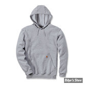 SWEAT SHIRT A CAPUCHE - CARHARTT - HOODED - HEATHER - GRIS - TAILLE M