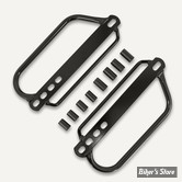 SACOCHES LATERALES - LONGRIDE MOTORCYCLESBAGS : KIT SUPPORTS DE SCOCHES UNIVERSEL - ENTRES-AXES : 250 À 340MM - NOIR