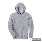 SWEAT SHIRT A CAPUCHE - CARHARTT - HOODED - HEATHER - GRIS 