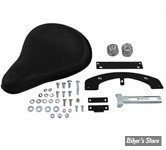 KIT SELLE SOLO AVEC SELLE - SPORTSTER 79/81 - V-TWIN - SELLE : K MODEL CUIR NOIR