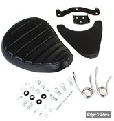 - KIT SELLE SOLO - SPORTSTER 04/06 / 10UP - Spring Mount Seat Kit - V-TWIN - SELLE : BATES VINYL NOIR