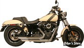 ECHAPPEMENT RUSH - FULL SYSTEM - SHORT STYLE - DYNA 91/05 - SLASH DOWN - CHROME