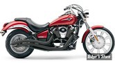 ECHAPPEMENT COBRA - SPEEDSTER SWEPT - KAWASAKI 900 VN VULCAN 06/13 - NOIR