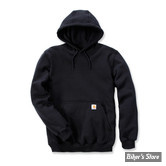 - SWEAT SHIRT A CAPUCHE - CARHARTT - HOODED - HEATHER - NOIR - TAILLE L