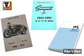 LOT DE MANUELS D'ENTRETIEN / SERVICE MANUAL - 1937/1963 - OEM 00000-00 - Servi-Car Manual Set