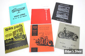 LOT DE MANUELS D'ENTRETIEN / SERVICE MANUAL - 1936/1973 - OEM 00000-00 - Factory Parts Book Set
