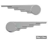 RIVETS DECORATIF - Steel Speed Ball Wing - CHROME - LA PAIRE