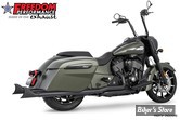 ECHAPPEMENT - FREEDOM PERFORMANCE - INDIAN CLASSIC / CHIEFTAIN / ROADMASTER - CHOLO SHARKTAIL COMPLETE SYSTEM - STD - NOIR - IN00048