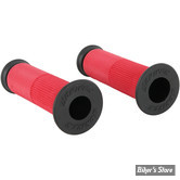 POIGNEES DRIVEN - CAOUTCHOUC - 7/8" - SUPERBIKE - ROUGE