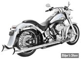- ECHAPPEMENT FREEDOM PERFORMANCE TRUE DUAL - SHARKTAIL - 36" - SOFTAIL 86/06 - CHROME - HD00328