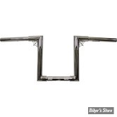 GUIDON Z-BAR STYLE - GUIDON L.A CHOPPERS - OLD SCHOOL - WEB Z -10" - CHROME