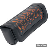 ROULEAU À OUTILS SADDLEMEN - HIGHWAYMAN TATTOO TOOL POUCH - AVEC FLAMMES - ORANGE