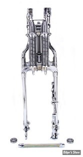 X - ECLATE N - PIECE N° 00 - FOURCHE SPRINGER REPLICA OEM - FLSTS 97/05 - CHROME - V-TWIN