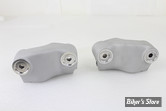 ECLATE G - PIECE N° 33 - CACHES CULBUTEURS - KNUCKLEHEAD 1936/1937 - OEM 90-36 / 91-36 / 91-41 / 17300-36 / 17310-41 - ALU BRUT