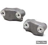 ECLATE G - PIECE N° 33 - CACHES CULBUTEURS - KNUCKLEHEAD 1936/1937 - OEM 90-36 / 91-36 / 91-41 / 17300-36 / 17310-41 - ALU BRUT