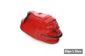 FEU DE GARDE BOUE AV - OEM 00000-00 - CHIEF 47/53 - Replica Indian Face Front Fender Lamp : CABOCHON OPTIONNEL - ROUGE