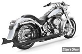 - ECHAPPEMENT FREEDOM PERFORMANCE TRUE DUAL - SHARKTAIL - 32" - SOFTAIL 86/06 - NOIR - HD00327
