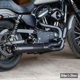  ECHAPPEMENT - S&S - SPORTSTER 07/13 - SUPERSTREET 2 EN 1 - NOIR / EMBOUTS NOIRS - 550-0951