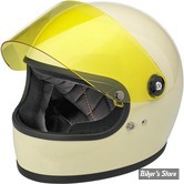 BILTWELL - VISIERE POUR CASQUE INTEGRAL GRINGO "S" - FLAT SHIELD VISORS - GEN II - COULEUR : JAUNE / ANTI-FOG -