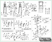  ECLATE N - PIECE N° 00 - ECLATE DES PIECES DE FOURCHE - SPRINGER CLASSIQUE 1930 / 1957 (FOURCHE ET COMPOSANTS)