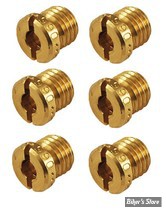 PIÈCE N° 27 - Gicleurs principal S&S - dealer main jet set - 078" > 088" - KIT 6 PIECES - 11-7203