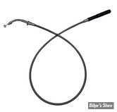 CABLE D'EMBRAYAGE MILWAUKEE EIGHT - TOURING 23UP - LONGUEUR : 119.50 CM / 47" - OEM 37200574A - FAT BAGGERS  EZ Install Upper Clutch Cable - INOX TRESSÉ - 108008