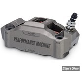 ETRIER RADIAL - ENTRE AXES : 108MM - ETRIER PERFORMANCE MACHINE -  4-PISTONS - 108MM Race Series radial - COTÉ : DROIT - FINITION : GUN METAL GRIS - 0052-2426-GYC