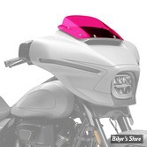 PARE BRISE -  ZODIAC - FLHX / FLHXSE 2023UP - PARE-BRISE POUR CARENAGES BATWING - HAUTEUR : 10" / 25,54CM - COULEUR : ROSE
