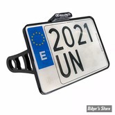 - SPAIN - PLAQUE LATERALE - SOFTAIL 08/17 - HEINZ BIKES - SLIP-INN À LED - FORMAT : 220 X 160 MM - NOIR - HBSKZ-FL-E