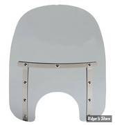 PARE BRISE DÉTACHABLE - MEMPHIS SHADES - MEMPHIS SLIM - DÉCOUPE DE PHARE DE 5"3/4 À 7" - HAUTEUR 17" / 43CM - NOIR FUME - MEM42112