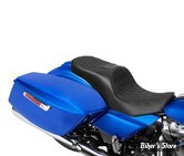 - SELLE DRAG SPECIALTIES - FREEDOM TOURING SEAT - TOURING 2023UP - FINITION : NOIR / DOUBLE DIAMOND - COUTURES : NOIR - 4711B