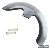 GARDE BOUE AVANT CUSTOM - TOURING 14UP - PAUL YAFFE'S - THICKY FRONT FENDER - 21" - FINITION ENTRETOISES : CHROME - THICKY21-14L-C