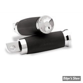 PM - Contour rubber wrapped CHROME - Reposes pieds Performance Machine - Contour Rubber Wrapped - Chrome - 0035-0083-CH